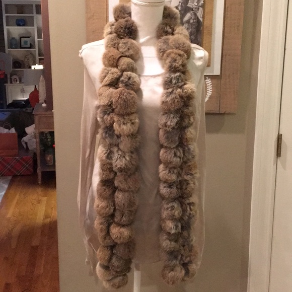 Cejon Accessories - Genuine Rabbit Fur Scarf